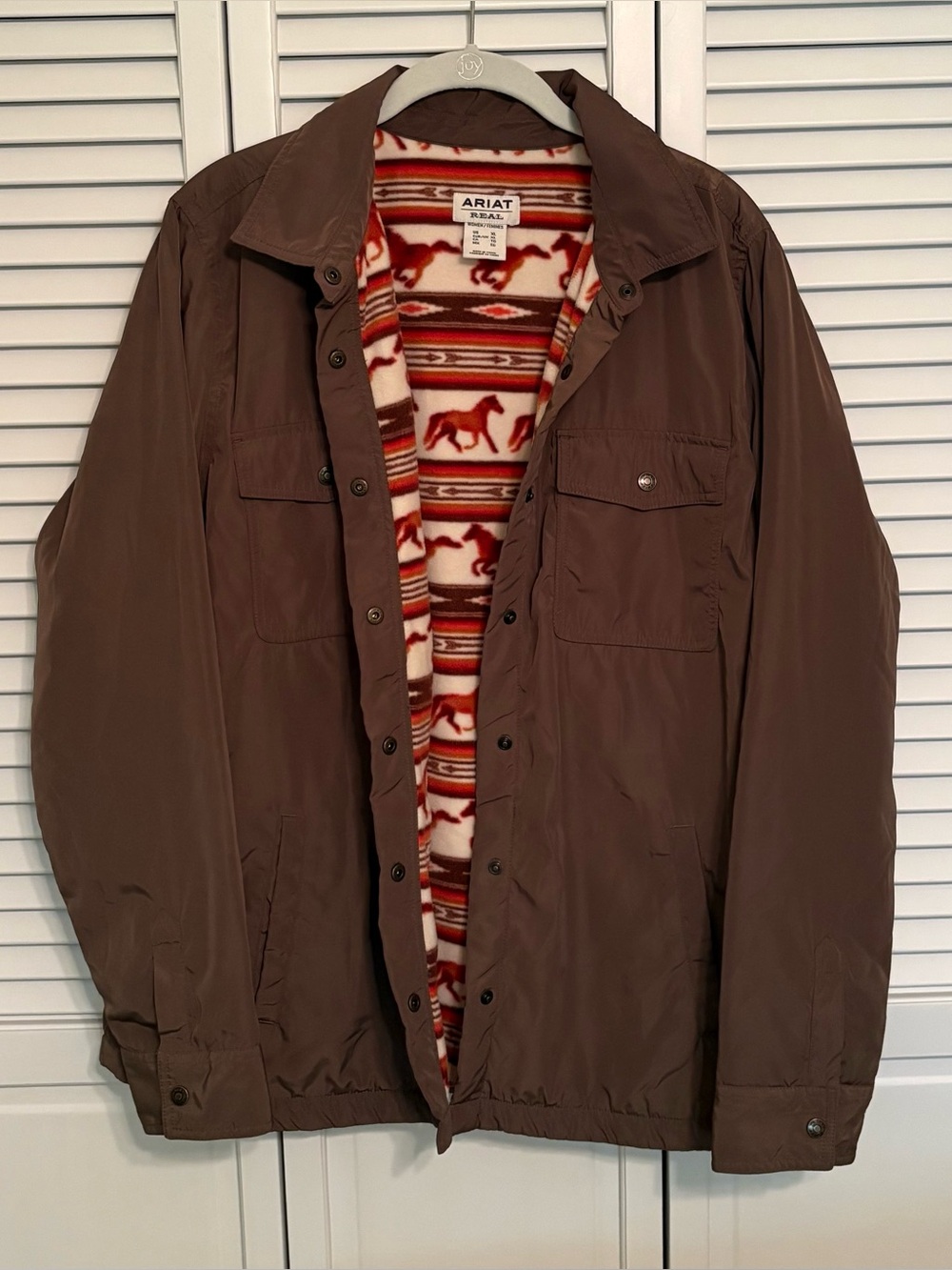 Ariat R.E.A.L. XL Dilon Shirt Jacket Fleece Lining